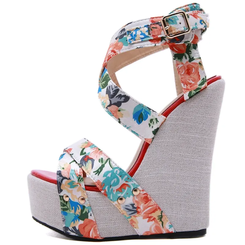 Aneikeh Summer Women Wedges