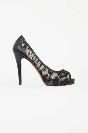 Black Lace Ambro 120 Pump