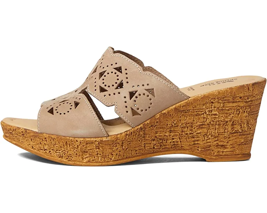 Flamyo Spring Step heels, beige nubuck