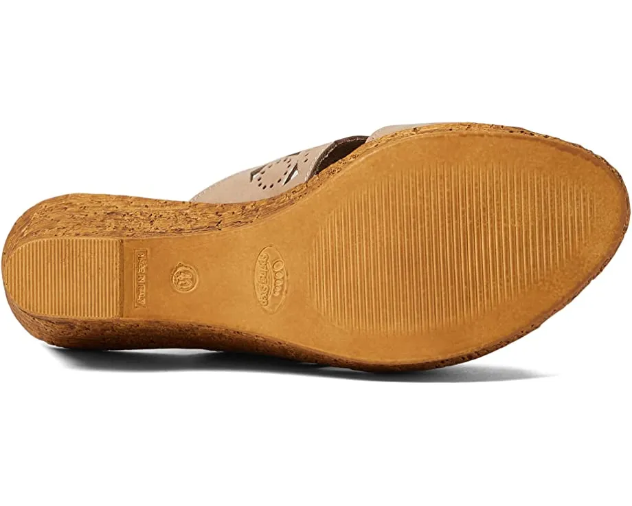 Flamyo Spring Step heels, beige nubuck