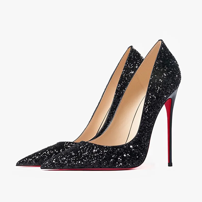 Funki Buys | Shoes | Women's Sparkly Red Bottom High Stilettos