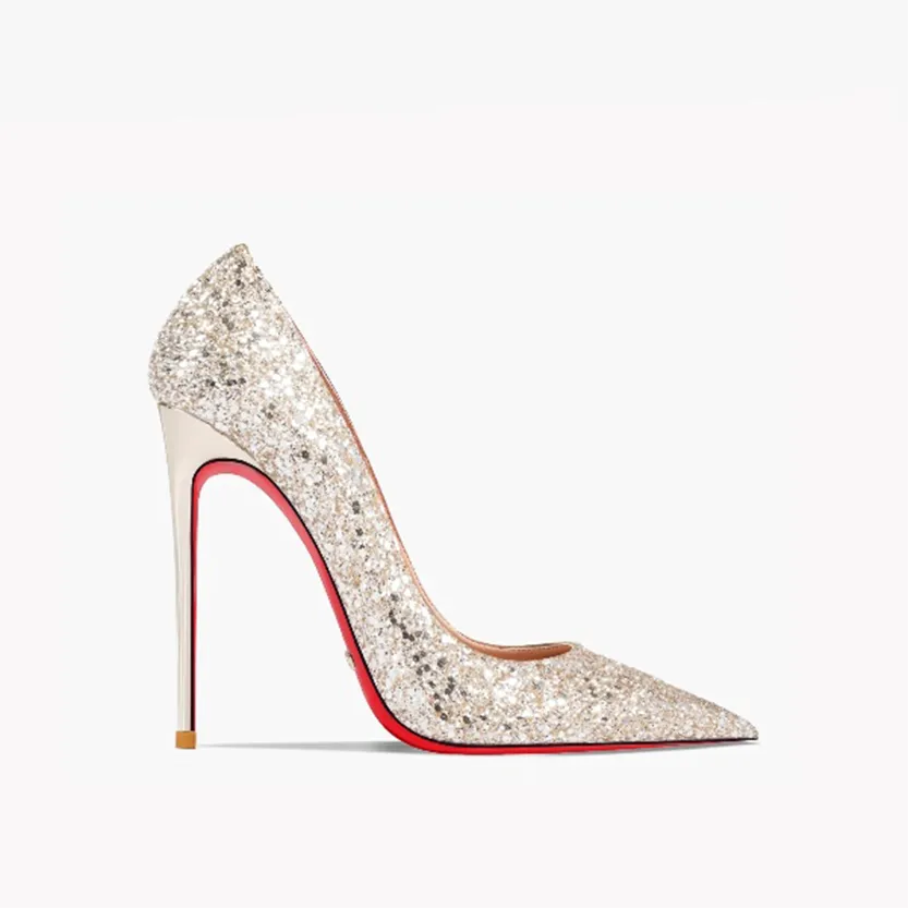 Funki Buys | Shoes | Women's Sparkly Red Bottom High Stilettos