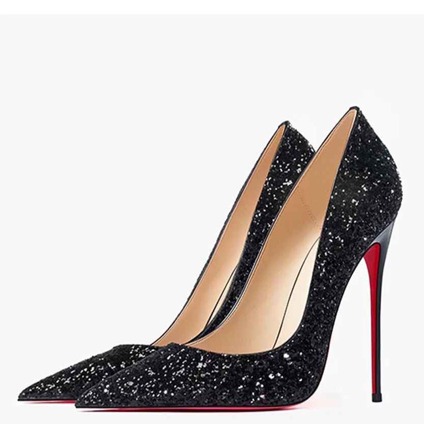 Funki Buys | Shoes | Women's Sparkly Red Bottom High Stilettos