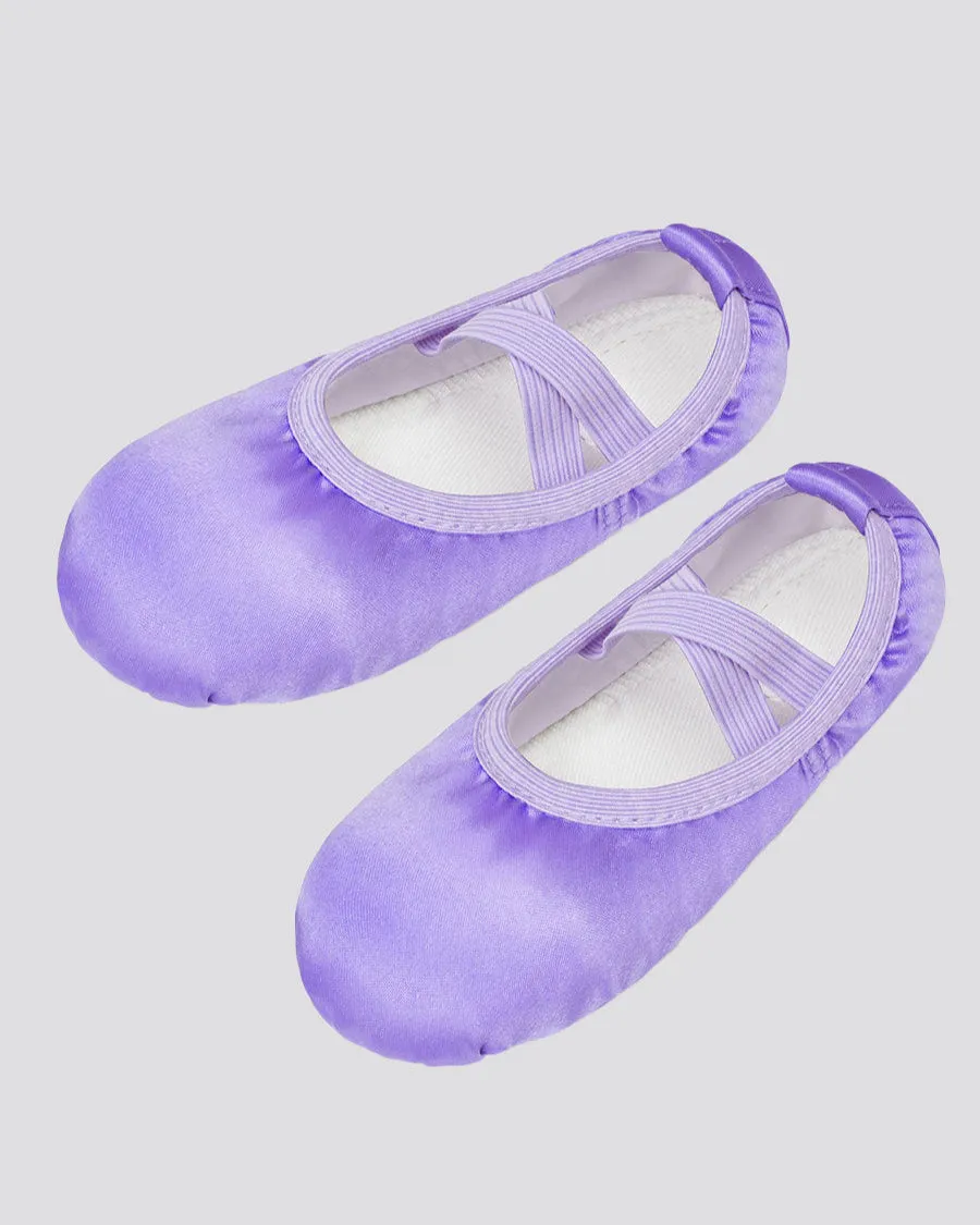 Girl's Satin Ballet Shoes