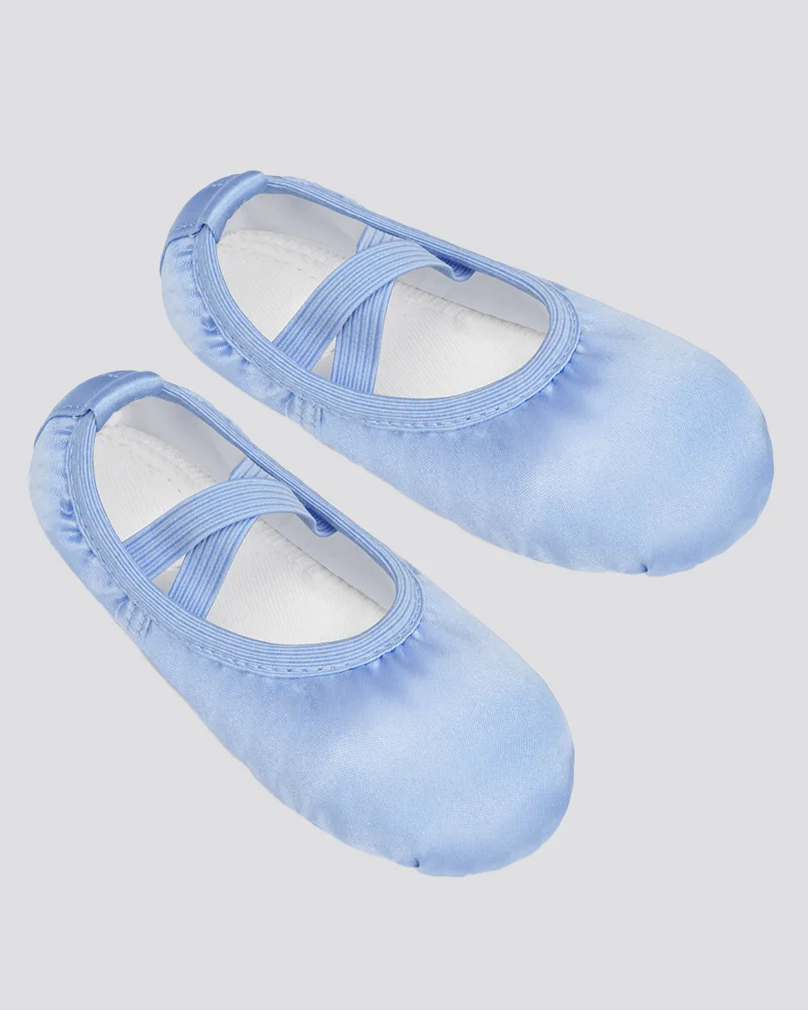Girl's Satin Ballet Shoes