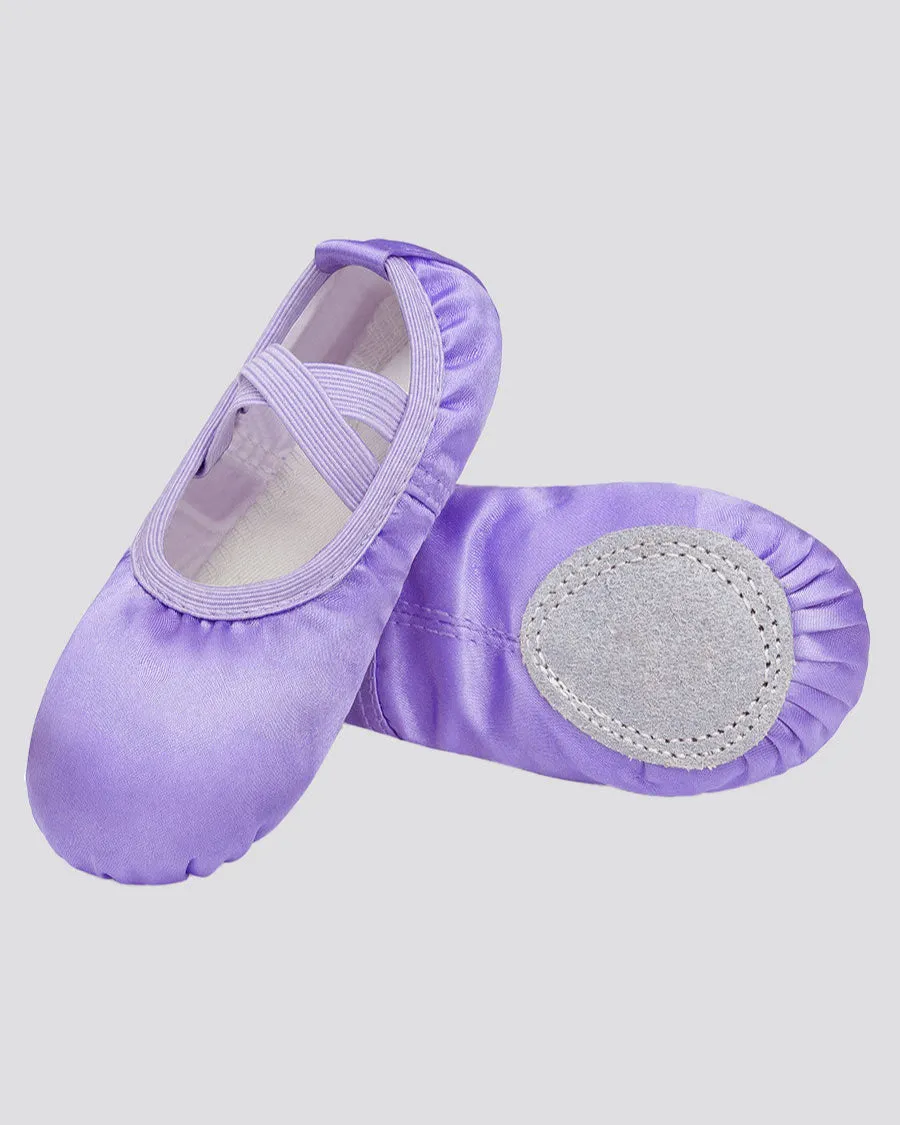 Girl's Satin Ballet Shoes
