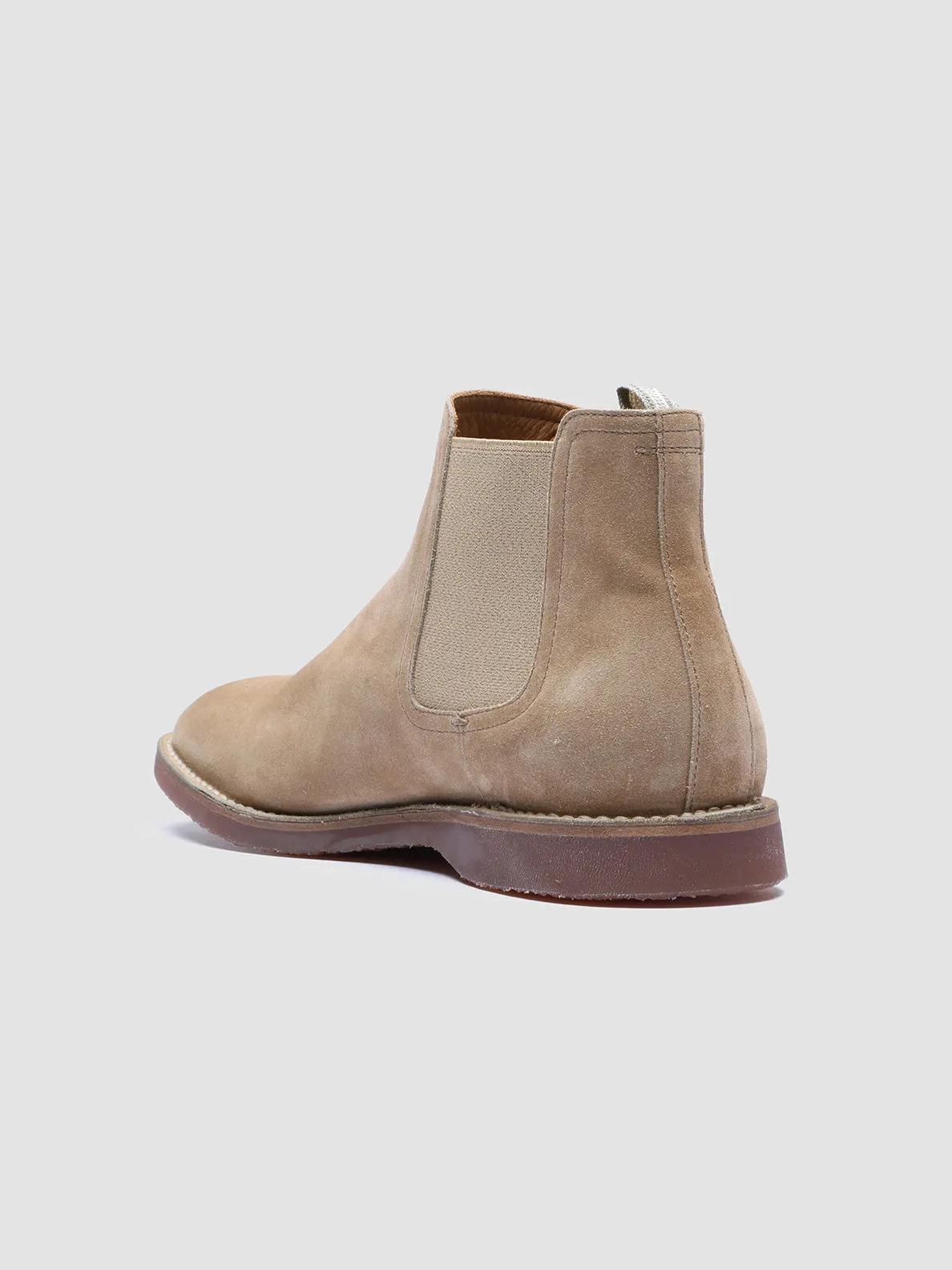 KENT 005 - Taupe Suede Chelsea Boots