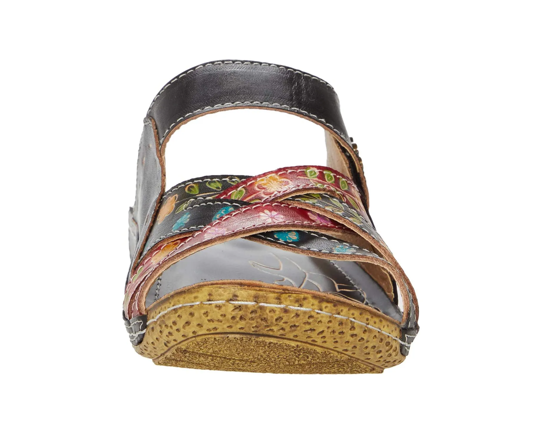 Leigh L'Artiste by Spring Step sandals, black
