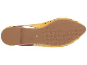 Low heels Spring Step Delorse, yellow