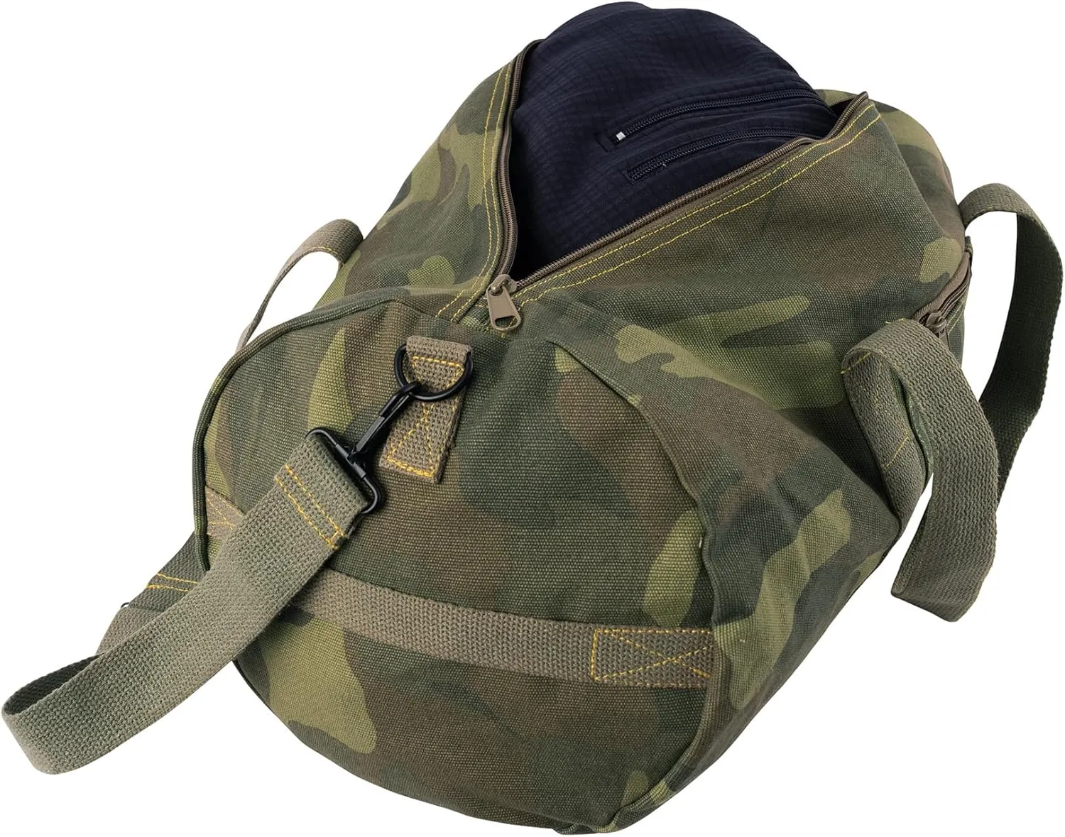 Rothco Canvas Equipment Duffle Bag ?C Travel & Gym Bag with Heavyweight Cotton Canvas Material ?C Great for Storing Gear, Clothing, and More