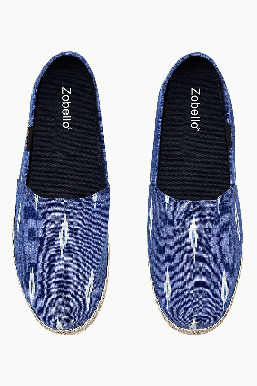 Stretchable Ikat Espadrilles
